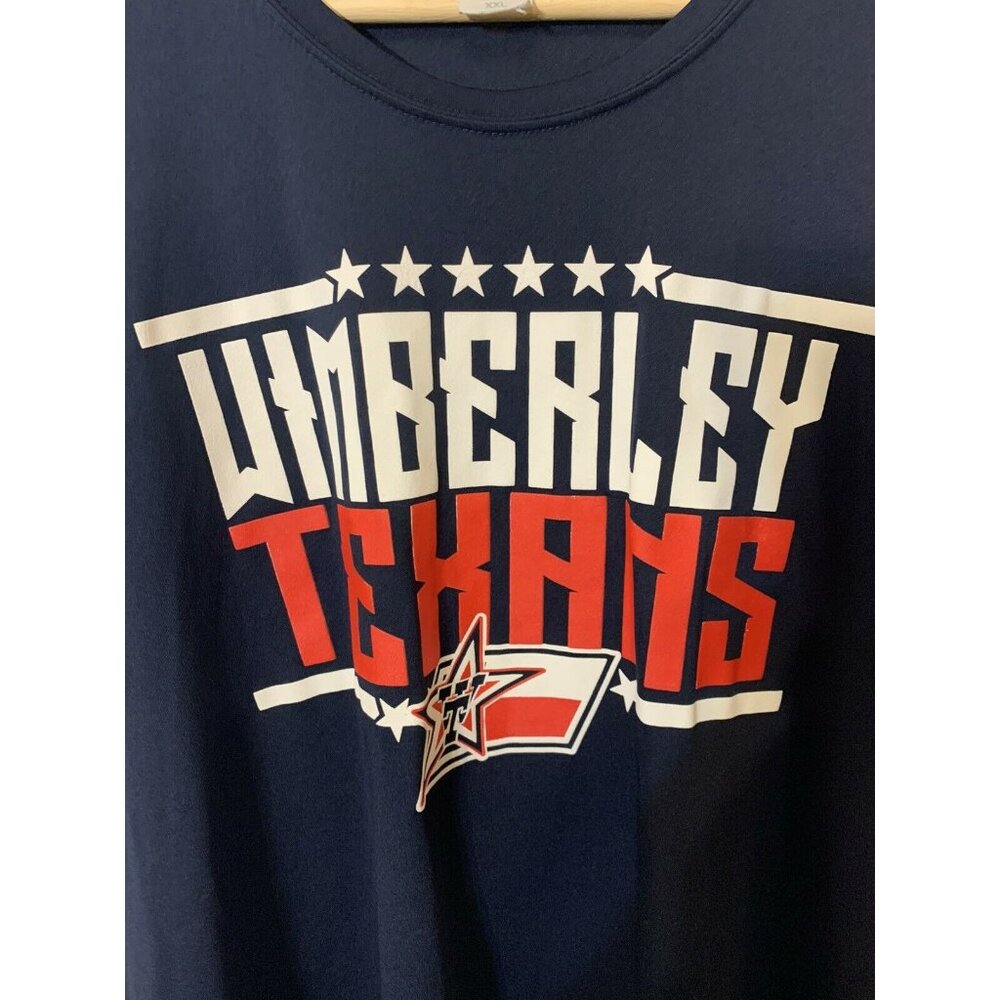 Sport Tech Wimberley Texans Ladies T-Shirt Sz XXL Blue Orange